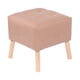 thumbnail image 2 of Pouf Alemania Beige Omega 42x42x43 cm, 2 of 3