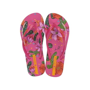 Sandalia Mujer Rosa/Verde Arte Ad Ipanema