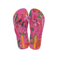 Sandalia Mujer Rosa/Verde Arte Ad Ipanema