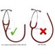 thumbnail image 2 of Tubo de estetoscopio Reliance Medical 69 cm Burdeos, 2 of 2
