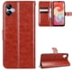 thumbnail image 4 of Funda tipo libro para Samsung Galaxy A04E, cartera todo‑en‑uno, funda multifuncional con tarjetero y correa de muñeca desmontable, 4 of 4