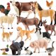 thumbnail image 1 of Figuras de Animales de Granja Divwa, 15 Piezas de Plástico, 1 of 3