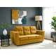 thumbnail image 1 of Sofa Alabama 3 cuerpos Tela Felpa oro, 1 of 4