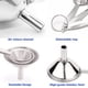 thumbnail image 3 of Set de embudos BLIGKO de acero inoxidable para llenar botellas, 3 unidades, 3 of 7