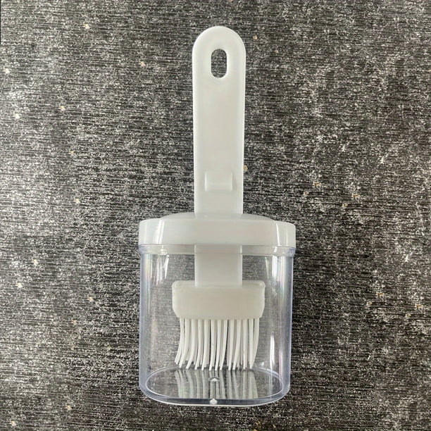 1pc Integrated Barbecue Brush, Japanese Oil Brush, High-Temperature Resistance, Cooking Kitchen Pancake Home Baking Oil Brush With Bottle Cooking Tool For Home Pancake Making, Kitchen Baking, Outdoor
