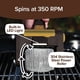 thumbnail image 3 of Parrilla eléctrica limpiador cerdillo libre - cepillo de parrilla de barbacoa recargable sin cable con rodillo inoxidable de 350 RPM, luz led, lavavajillas seguras para parrillas de gas / ca, 3 of 3