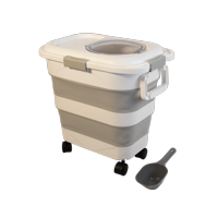 Genérico - Contenedor Alimento Mascotas Plegable 12Kg Perros Gatos