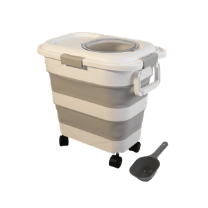 Genérico - Contenedor Alimento Mascotas Plegable 12Kg Perros Gatos