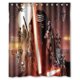 thumbnail image 1 of Cortina de ducha de Star Wars: El Despertar de la Fuerza, juego de cortina de baño con ganchos, tamaño 60 x 72 pulgadas, 1 of 3