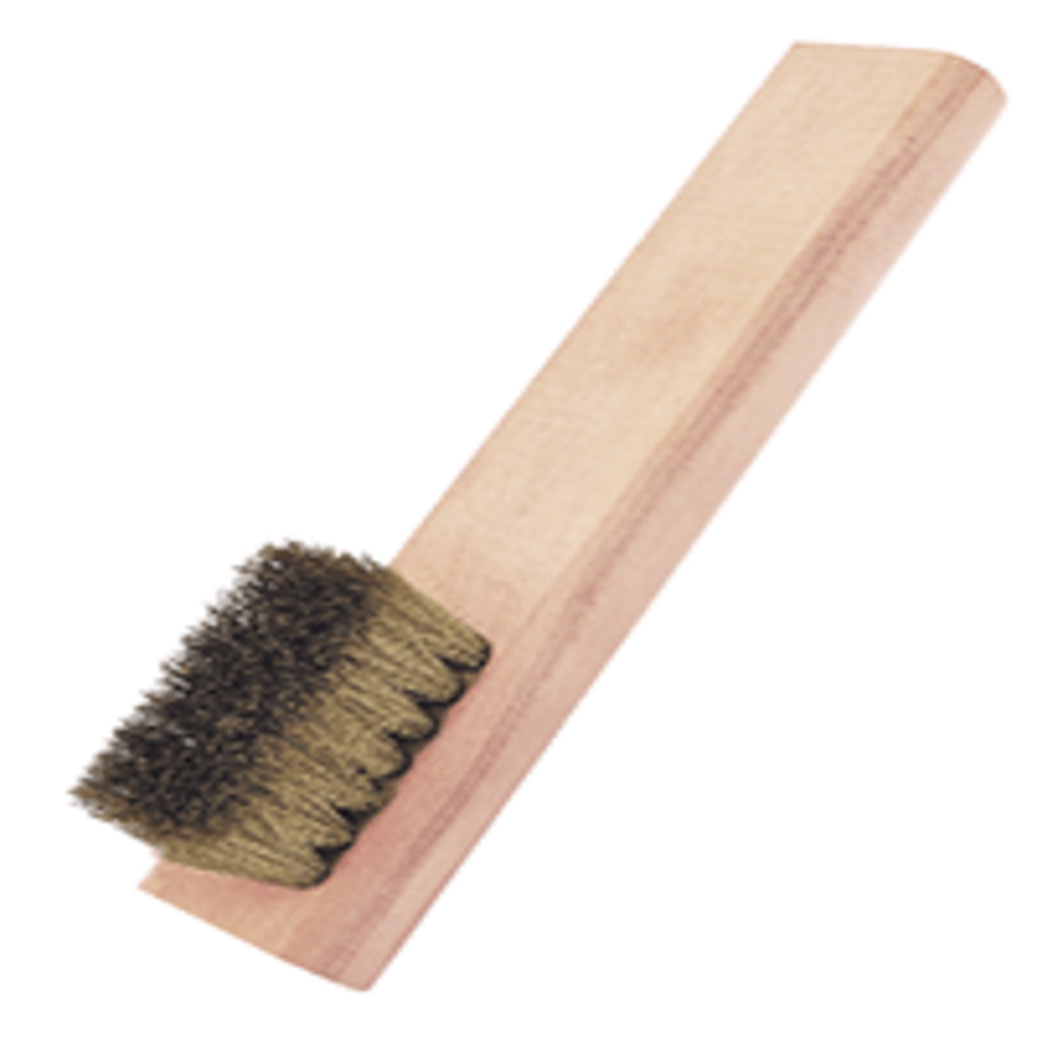 Escobilla Rectangular Con Mango Latón Ondulado 150x30mm - Hela