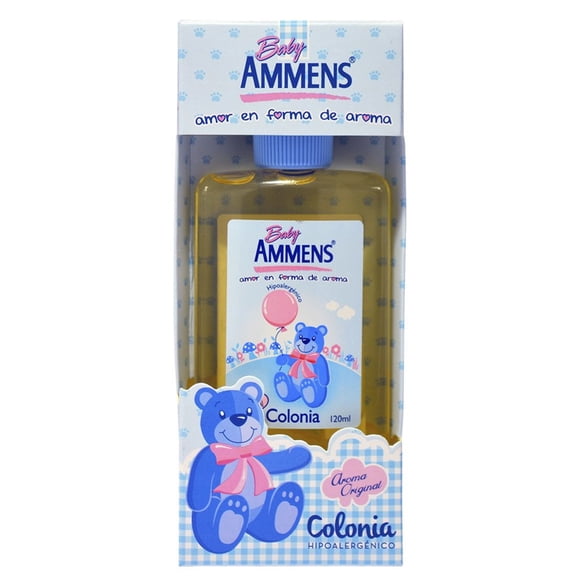 Colonia Original bebé infantil Baby Ammens, 120 ml, 120 ml