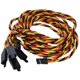 thumbnail image 3 of Cable de extensión servo BackbayRC 20 AWG retorcido de 75 cm, paquete de 5, 3 of 3