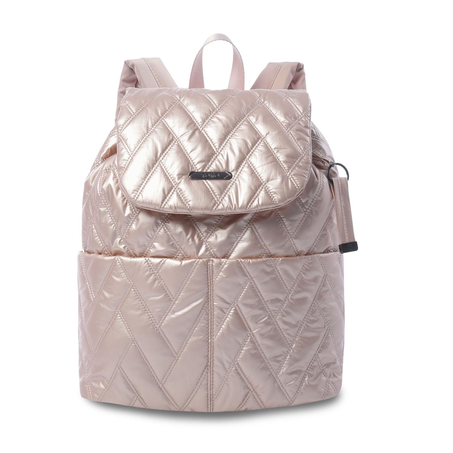 Totto - Mochila Universitario Savanha Porta Pc 13" Beige Mujer