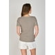 thumbnail image 2 of Polera Ceci Acanalada Eclipse cafe XL, 2 of 2