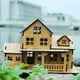 thumbnail image 2 of 3D Bamboo Wooden Small House Puzzle Jigsaw,Building Assembly Model,Architecture DIY House Villa Assembly Kit,Assembly Model Gift Decoration,Creative Puzzle Student Toys, 2 of 3