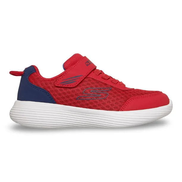 Zapatilla Niño Go Run 400 V2 Quanta Stride Rojo Skechers
