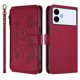 thumbnail image 2 of Funda Cartera Mariposa para [Samsung Galaxy S26 Edge] con Soporte y Cremallera Rojo, 2 of 6