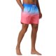 thumbnail image 5 of INSPIRE CHIC Pantalones Cortos de Playa para Hombre con Cintura Elástica de Verano y Cordón, Gradiente de Color en Contraste 28 Azul Rojo, 5 of 6