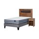 thumbnail image 2 of Cama europea Rosen Spike 1.5 Plazas + Mueble Ferrara Café, 2 of 6