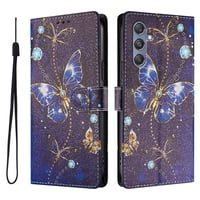 Foxdock Funda Tipo Cartera Para Samsung Galaxy M55 Con Soporte Y Correa – Diseño De Patrones Lindos
