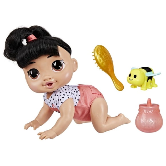 Muñeca Baby Alive Gatea y juega Katie Kat Cabello Negro