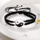 thumbnail image 1 of 2Pcs Yin Yang Adjustable Bracelets - Perfect Gift for BFFs & Couples on Valentine's Day!, 1 of 4