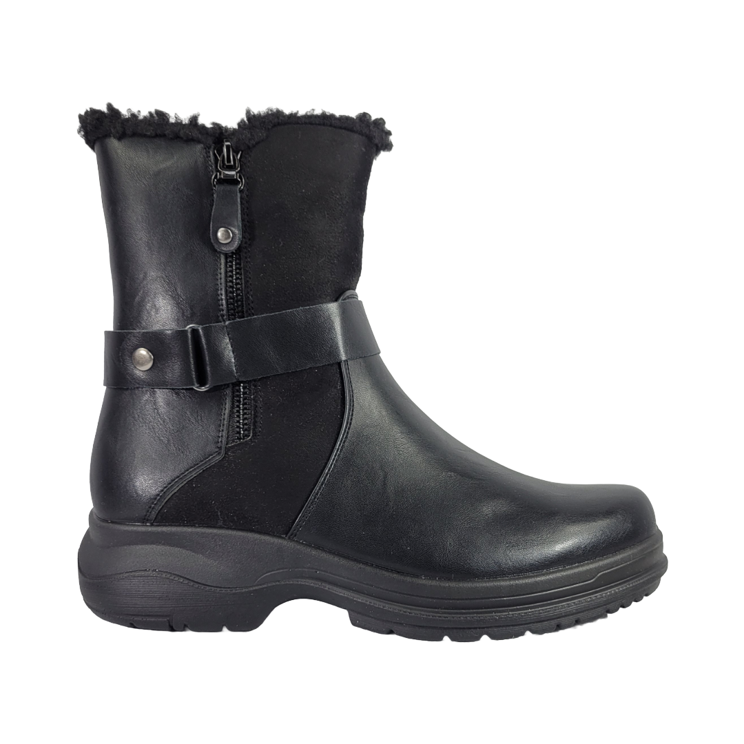 Botines By Pass Negro Casual Mujer I26-Ylm01-1 - Talla 36