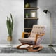 thumbnail image 1 of Silla Mecedora Con Apoya Brazos Beige Lino, 1 of 3