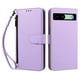 thumbnail image 1 of Funda Tipo Billetera para Google Pixel 8A con Soporte y Bolsillo con Cierre Morado, 1 of 1