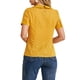 thumbnail image 3 of INSPIRE CHIC Blusa de Mujer para Regreso a Clases con Cuello Peter Pan en Contraste y Mangas Cortas con Lunares M Amarillo, 3 of 6