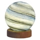 thumbnail image 2 of Lámpara De Luna 3D Galaxia Bola De Cristal Creativa Luz Nocturna Decoración Infantil Regalo Para Niños Azul Negro 12 Cm, 2 of 5