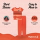 thumbnail image 3 of Conjunto de pijama Disney Moana de 2 piezas de algodón ajustado para niñas de 10 años, 3 of 5
