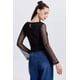 thumbnail image 3 of Polera Mujer Malla Negro, 3 of 4