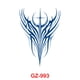 thumbnail image 1 of Semi Permanent Lotus Tattoos Body Art Totem Waterproof Temporary Tattoo Sticker For Women Men, 1 of 3