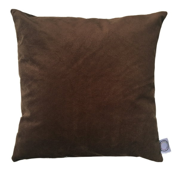 Cojin Decorativo Diseño Cafe Oscuro 50X50 Relleno