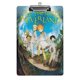 thumbnail image 1 of The Promised Neverland Portapapeles de acrílico A4, tamaño carta estándar, carpeta con clip 31.8x 21.5CM para estudiantes, profesores y oficina, 1 of 6