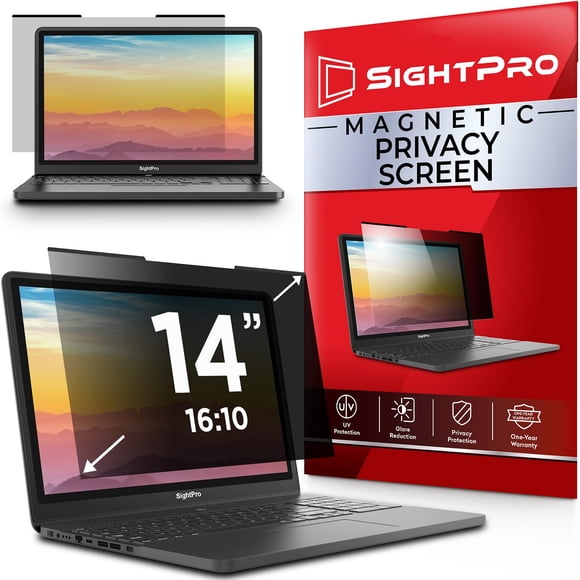 Pantalla de privacidad SightPro Magnetic para portátil de 14,1 pulgadas