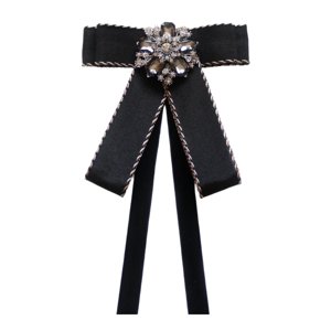 Ioensy - Broche De Cinta De Corbata De Lazo Para Mujeres Corbata Para Traje Accesorios De Ropa De Blusa