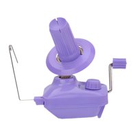 Magideal - Bobinadora De Lana Manual, Práctica, De Poco Ruido, Multiusos, Ligera, Bobinadora De Lana De Bricolaje Para El Hogar, Bobinadora De Hilo Manual Para F Violeta