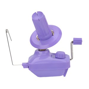 Magideal - Bobinadora De Lana Manual, Práctica, De Poco Ruido, Multiusos, Ligera, Bobinadora De Lana De Bricolaje Para El Hogar, Bobinadora De Hilo Manual Para F Violeta