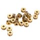 thumbnail image 4 of 20 unids espaciador de metal de estilo tibetano para la joyería que hace 7 mm de oro antiguo, 4 of 5