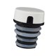 thumbnail image 4 of Bidé Portátil Para Inodoro, Práctico Mini Accesorio De Bidé De Un Solo Orificio Para Viajes, Color Blanco, 4 of 5