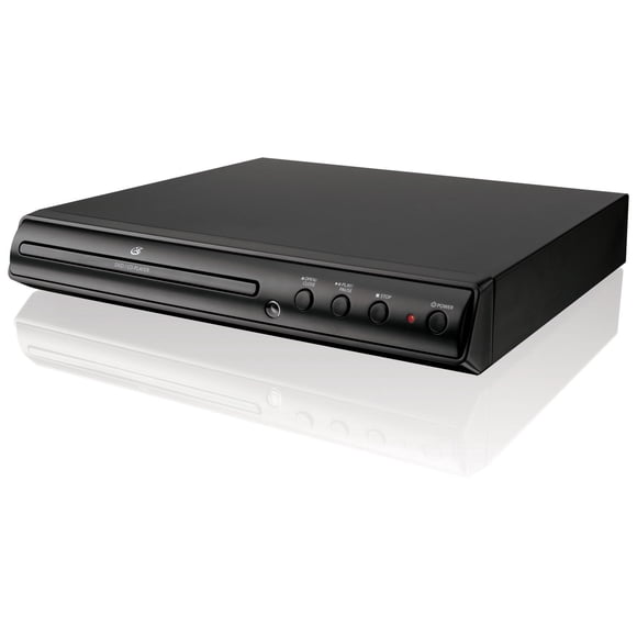 Reproductor de DVD GPX D200B de escaneo progresivo con control remoto