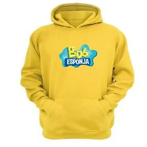 Genérico - Polerón Canguro Esponja Amarillo Amarillo Talla L Unisex