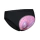 thumbnail image 3 of Ropa Interior Para Mujer, Calzoncillos Triangulares Ligeros Para Ciclismo, Ciclismo, Mujer, 2XL, Negro Y Rosa, 3 of 5