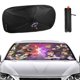 thumbnail image 1 of Mob Psycho Sombrilla Solar para Auto - Protector de Parabrisas Plegable | Cortina Solar Delantero | Bloqueo UV y Aislamiento de Calor 133x73cm, 1 of 6