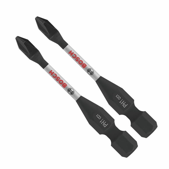 Power Bits Bosch ITDPH1202-2 Driven de 2 pulgadas Impact Phillips® #1