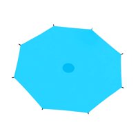 Magideal - Cubierta De Sombra De Trampolín Solo Error De Lágrimas De Aviso De Trampolín Para 8 Polos, Trampolín De Verano -Protección De Sun Trampolín -Baldacín 3.66M