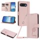 thumbnail image 1 of Funda Cartera Trébol para Google Pixel 10a con Ranuras Tarjetas y Carga Inalámbrica Rosa, 1 of 6