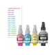 thumbnail image 5 of Tinta Pack 4 Botellas Original BTCMYK 4PK Cyan, Magenta, Amarillo y Negro, 5 of 5